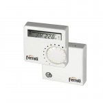 Termostat ambient Ferroli Fer 9 RF, programabil, fara fir