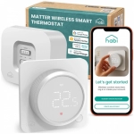 Termostat ambient fara fir Salus Habi Matter IT850, control internet, programabil