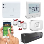 Pachet automatizare incalzire in pardoseala wireless si WI-FI, 5 circuite - 2 zone