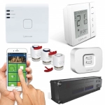 Pachet automatizare incalzire in pardoseala wireless si WI-FI, 9 circuite - 4 zone